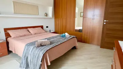 Letto o letti in una camera di Villa Maria B&B