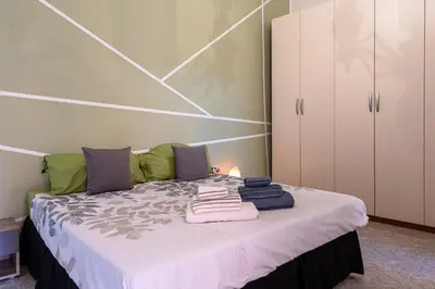 Letto o letti in una camera di La piuma