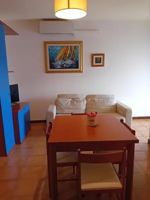 Area soggiorno di Apartment Elena, centrale, 3km dal mare