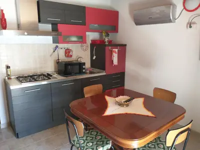 Cucina o angolo cottura di Da Carla