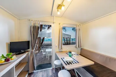 TV o dispositivi per l'intrattenimento presso Camping&Village Le Cernie