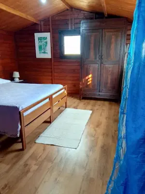 Letto o letti in una camera di l'Oasi-Bungalow la Madonnina