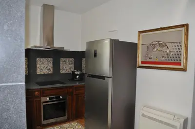 Cucina o angolo cottura di Casa di Mario appartamento in centro storico con due camere da letto e terrazze