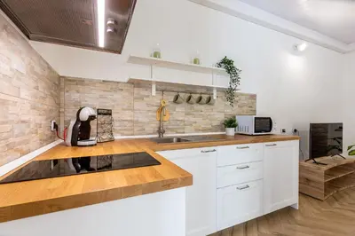 Cucina o angolo cottura di Casa Titina