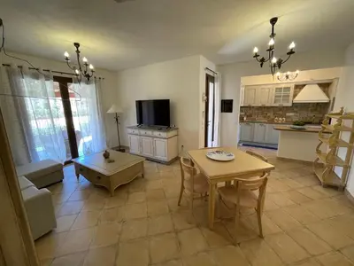 Cucina o angolo cottura di Casa Eleonora Villasimius Agora’