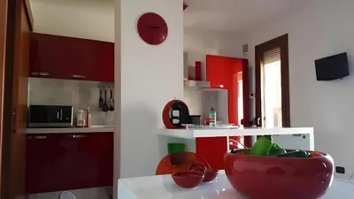 Cucina o angolo cottura di Residenza Bacchelli Cagliari