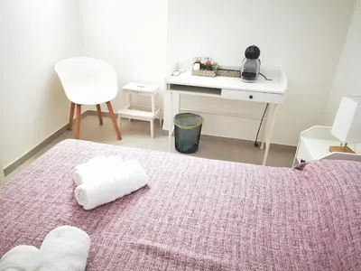 Letto o letti in una camera di B&B S'arciaredda