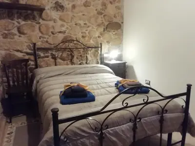 Letto o letti in una camera di Casa vacanza da Rosy