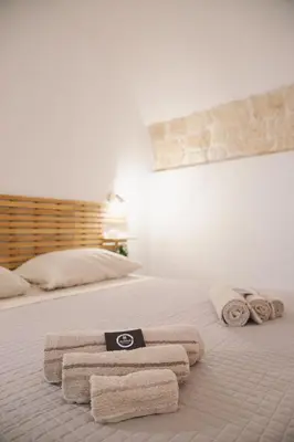 Letto o letti in una camera di Bobboi