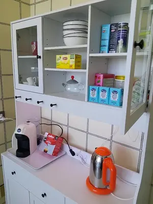 Cucina o angolo cottura di Appartamento panoramico Cagliari, I TRE GRILLI, centro