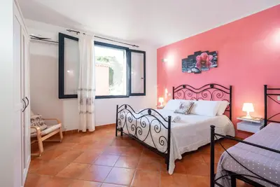 Letto o letti in una camera di Domus de Goene