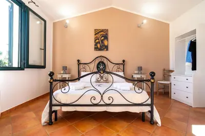 Letto o letti in una camera di Domus de Goene