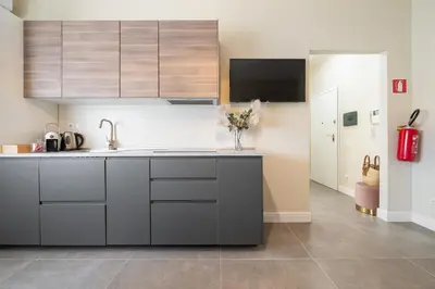 Cucina o angolo cottura di Corner Apartment via Italia