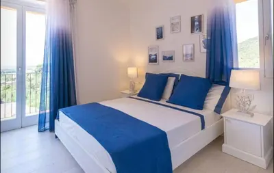 Letto o letti in una camera di Torretta con vista mozzafiato