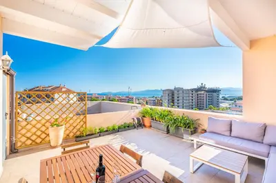 Balcone o terrazza di Attico Luce e Colori - Terrazza Vista Mare - 5 Bdr