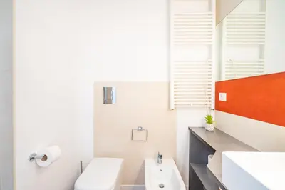 Bagno di Attico Luce e Colori - Terrazza Vista Mare - 5 Bdr
