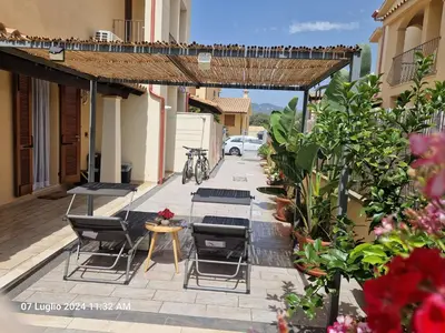 Balcone o terrazza di Villa Kate Pula Sardegna