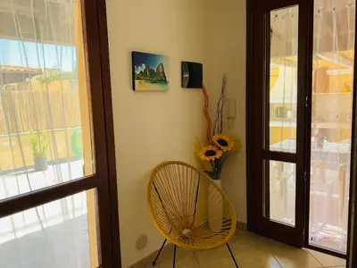 TV o dispositivi per l'intrattenimento presso Villa Kate Pula Sardegna