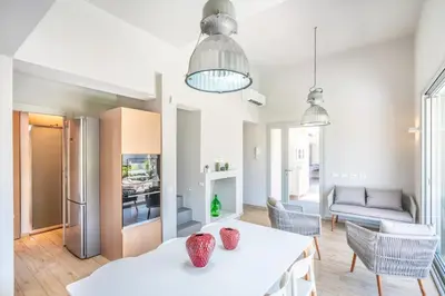 Cucina o angolo cottura di Villa Kòsmos - Piscina e Giardino - Villasimius