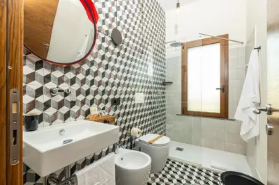 Bagno di IKNOS Accommodation