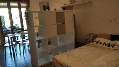 Letto o letti in una camera di Appartamento al Mare Solanas