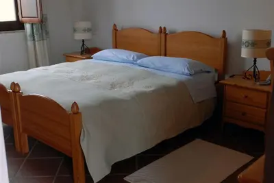 Letto o letti in una camera di Hotel Su Nuraxi