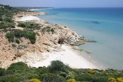 Paesaggio naturale nelle vicinanze della casa vacanze