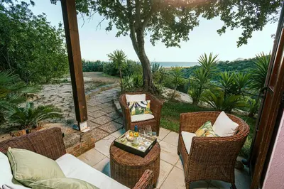 Paesaggio naturale nelle vicinanze dell'hotel