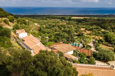 Paesaggio naturale nelle vicinanze dell'hotel