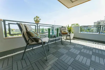 Balcone o terrazza di Penthouse genneruxi