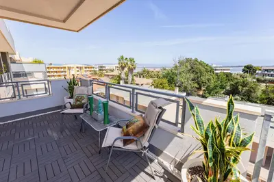 Balcone o terrazza di Penthouse genneruxi