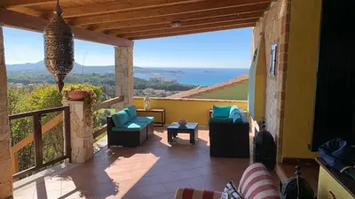 Paesaggio naturale nelle vicinanze della casa vacanze