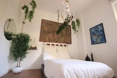 Letto o letti in una camera di Il Chiostro