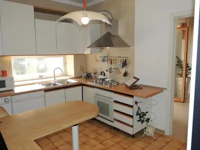 Cucina o angolo cottura di Camera con Vista