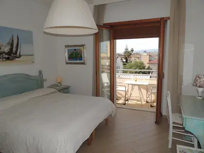 Letto o letti in una camera di Camera con Vista