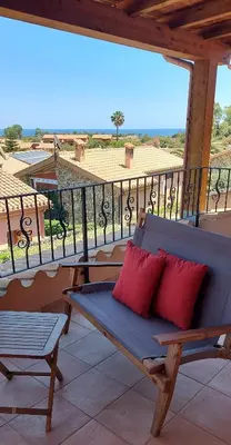 Balcone o terrazza di Villa L&L Costa Rei