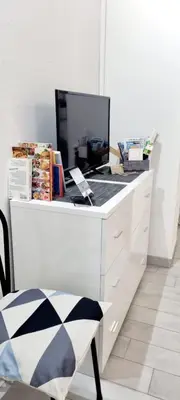 TV o dispositivi per l'intrattenimento presso Karalis apartment