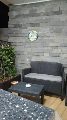Area soggiorno di Norace House