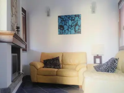 Area soggiorno di Apartment on Costa Rei near Sandy Beach
