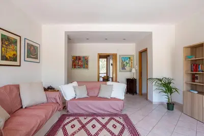 Area soggiorno di Tangerine Tree House
