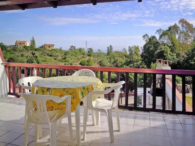Balcone o terrazza di Apartment in Pula near Sandy Beaches