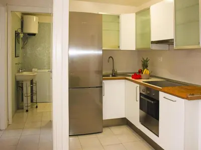 Cucina o angolo cottura di Apartment in Pula near Sandy Beaches