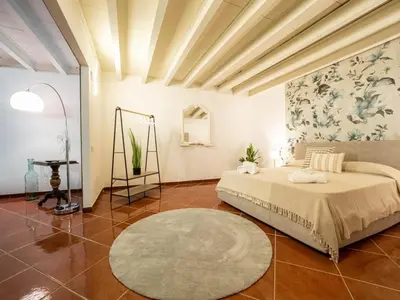 Letto o letti in una camera di Dimore Castello