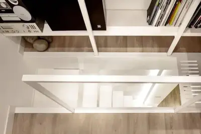 Biblioteca nell'appartamento