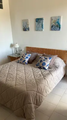 Letto o letti in una camera di Creúsa de ma Calasetta