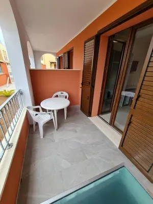 Balcone o terrazza di Le Anfore di Nora Domo