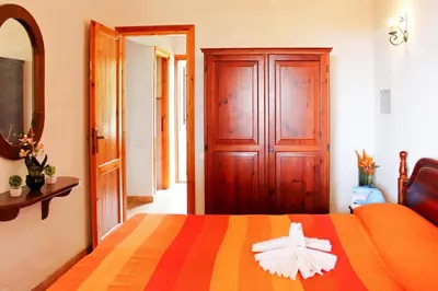 Letto o letti in una camera di Terraced House in Costa Rei by the Sea