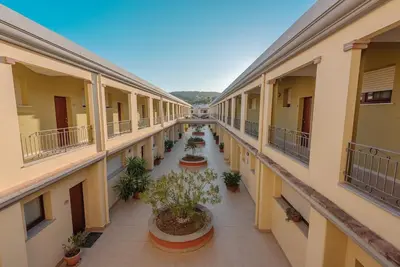 Edificio in cui si trova l'aparthotel
