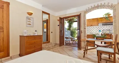 Cucina o angolo cottura di Baia delle Palme residence