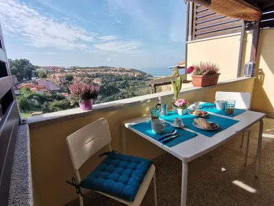 Balcone o terrazza di IL NIDO